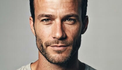 Obraz premium Portrait of a man enjoying life with a fun and energetic personality.