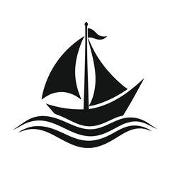 sailing ship vector illustration