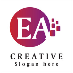 EA Creative Logo Concept New Locking