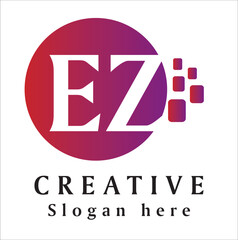 EZ Creative Logo Concept New Locking