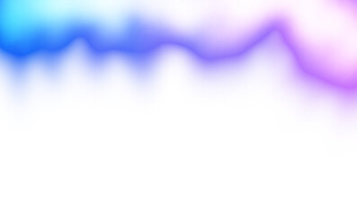 Transparent neon light leaks effect with special lens flare effect. Abstract glowing color gradients shape effect.