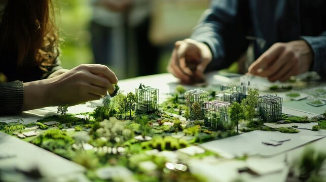 Eco-Friendly City Planning: Architects Designing Sustainable Urban Landscape