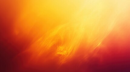 Obraz premium Abstract warm gradient background with orange and yellow hues for design projects