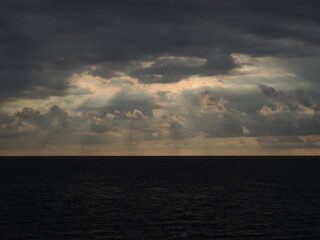 Obraz premium sunset on the sea