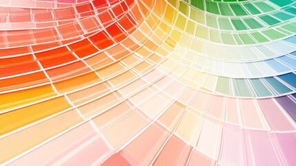 Obraz premium Vibrant Color Spectrum: A Kaleidoscope of Hues