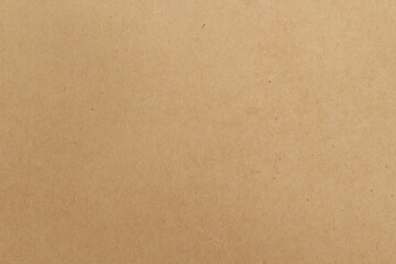 Cardboard sheet texture background, pattern of brown kraft paper with vintage style.