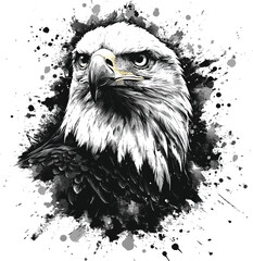 Sticker for Veterans – Eagle Print
