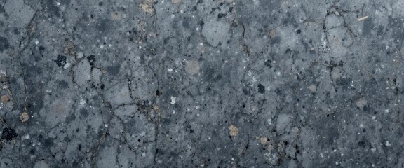Fototapeta premium Close-Up of Polished Granite Slate Gray with Sparkling Flecks, Modern Textured Surface