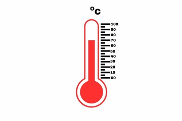 weather icon, thermometer icon, thermometer flat icon, symbol, hot temperature. weather Sign, hot temperature icon, hot temperature scale, symbol. warm weather symbol, 