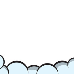 Comic Cloud Footer