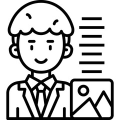 User Photo Icon Vector Element