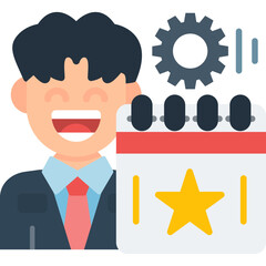 Organized Icon Vector Element