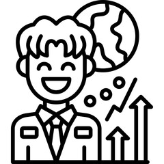 Management Icon Vector Element