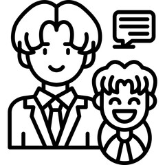 Consultation Icon Vector Element
