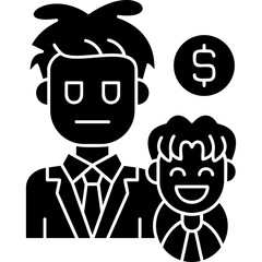 Fototapeta premium Team Icon Vector Element