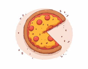 Pizza Vector Illustrations