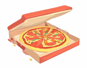 Pizza Vector Illustrations