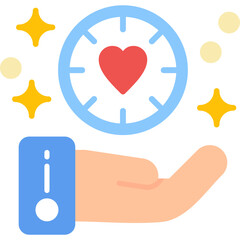 Clock Icon Vector Element