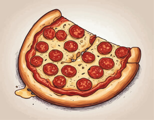 Pizza Vector Illustrations