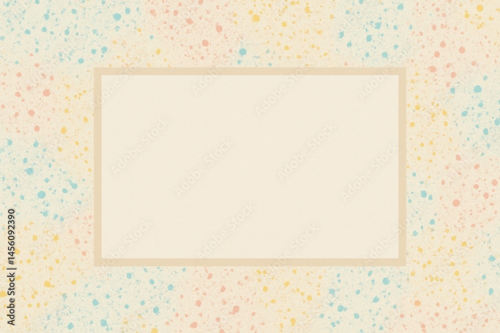 Poster Colorful Abstract Background With a Blank Center Area for Creative Poster Design and Artistic Projects Generative AI