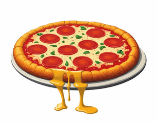 Pizza Vector Illustrations