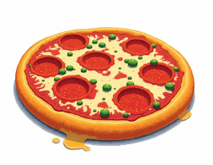 Pizza Vector Illustrations