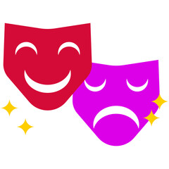 Comedy Mask Element