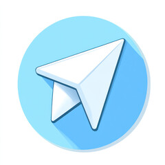 blue mail icon