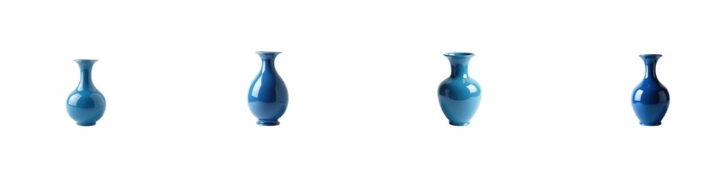 blue urn vase (png)