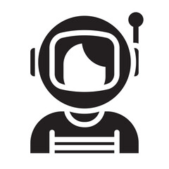 astronaut Solid icon