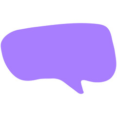 Text box icons for comics. Grunge texture in doodle style.
