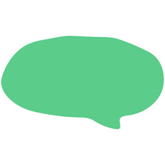 Text box icons for comics. Grunge texture in doodle style.
