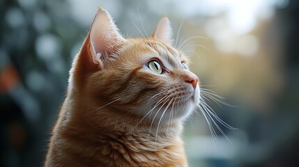 Domestic cat in various environments - lounging on windowsills, and peeking from boxes, showcasing feline behaviors