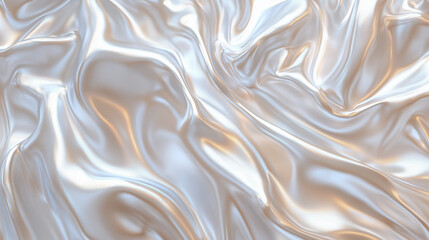 White and silver curtain silk fabric
