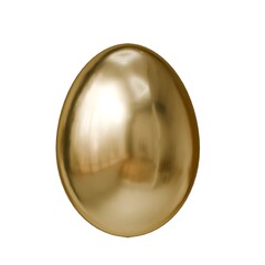 A Shiny Gold Easter Egg
