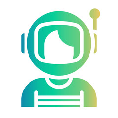 astronaut Gradient icon