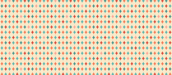 Harlequin diamonds background circus aesthetics banner for invitations posters digital design template