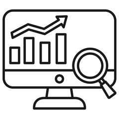Data Analysis Outline Icon