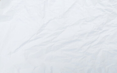 Paper texture background, Crumpled paper. White creased paper. Grey paper texture. Hardboard with copy space for text.