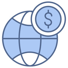 World Financial Blue Icon