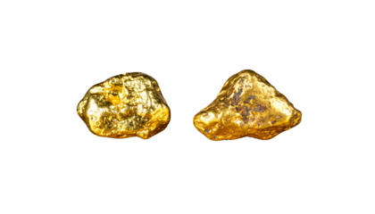 Gold nuggets are natural pieces of gold that are often found rivers or streams. Their unique shapes and shiny surfaces evoke sense of wealth and luxury, making them highly sought after by