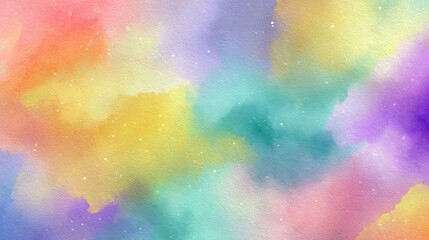 Colorful watercolor abstract texture background