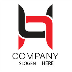 Web H LOGO , AH , L ,U,LETTER LOGO