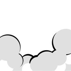 Comic Cloud Footer