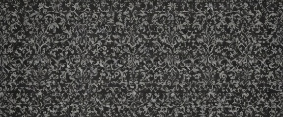 Fototapeta premium Intricate monochrome damask Subtle shadows, repeating design, luxurious feel , background, scroll