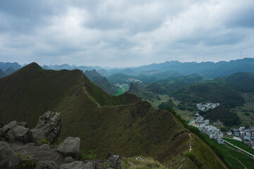 Stegosaurus mountain in CHINA