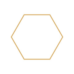 Hexagon Shape Abstract © Nareerat