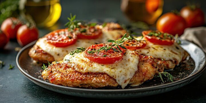 Chicken parm food banner