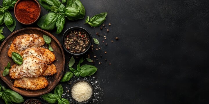 Chicken parm food banner