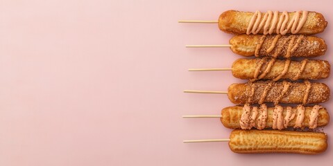 Corn dog food banner